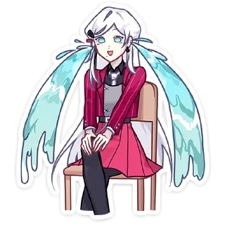 Telegram sticker 😵‍💫 Близняшки Ви и Кейт  @TgSticker