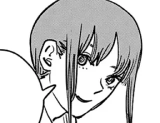 Телеграм стикер 😊 Makima from @somewherechannel