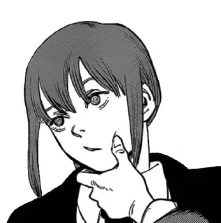 Video sticker 😕 Makima from @somewherechannel