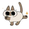 Video sticker ☺️ Siamese Cat Live @...