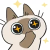 Video sticker 🤩 Siamese Cat Live @...