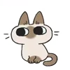 Video sticker 😒 Siamese Cat Live @...