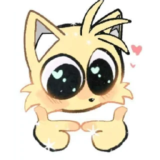 Telegram sticker 🥺 Tails the fox