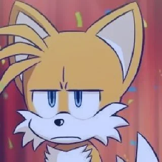 Telegram sticker 😒 Tails the fox