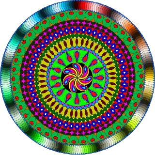 Video sticker 🎨 Mandala Art @PunjabiSticker