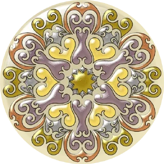 Telegram sticker 🎨 Mandala Art @PunjabiSticker
