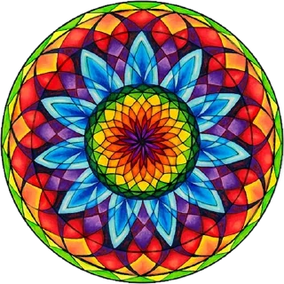Video sticker 🎨 Mandala Art @PunjabiSticker