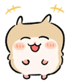 Video sticker 🐹         ꒰  ྀི◞ ◟ ꒱  @mewsticks  ܀ ⊹ ˚