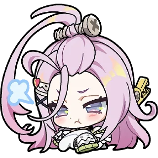 Telegram sticker ☹️ Genshin WeChat P7 @keiriststicks: