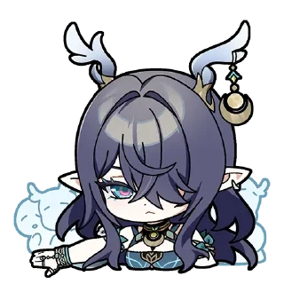 Video sticker ✊ Genshin WeChat P7 @keiriststicks: