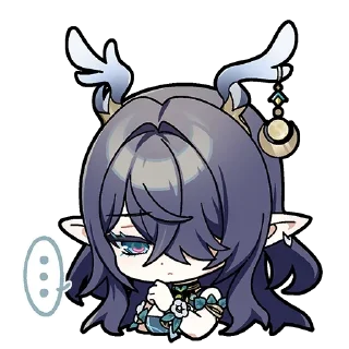 Video sticker 😶 Genshin WeChat P7 @keiriststicks: