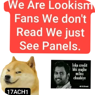 Sticker 😂 17ACH1's Lookism•@I74CH1_7