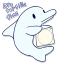 Telegram sticker 🐬 The Dylan Life