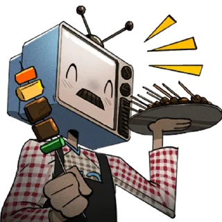 Telegram sticker 👨‍🍳 Studio Mirai