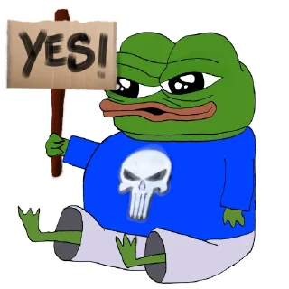 Telegram sticker 🐸 ᴍᴜʜᴜ-ˡᵘˢᶜʰᵗⁱᵍ