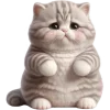 Sticker 😭 Полосатый котёнок 2 @Nyasticks
