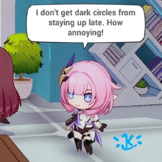 Telegram sticker 😒 elysia