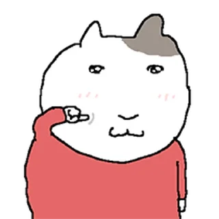 Telegram sticker ⭐ 빈티지 고양이 5 @moe_sticker_bot