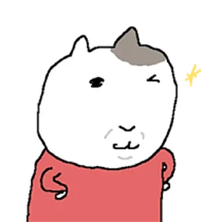 Telegram sticker ⭐ 빈티지 고양이 5 @moe_sticker_bot