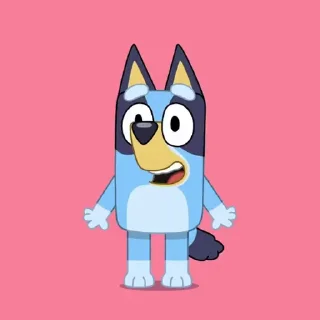 Sticker 😀 Bluey Animated