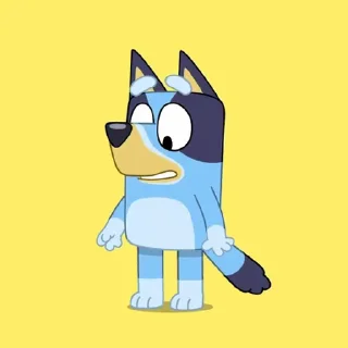 Telegram stiker 😱 Bluey Animated