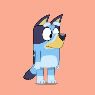 Telegram stiker 💡 Bluey Animated