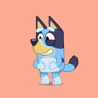 Telegram stiker 😂 Bluey Animated
