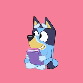 Telegram stiker 📕 Bluey Animated