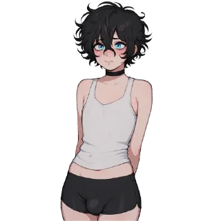 Telegram stiker 🌟 my Femboy roommate