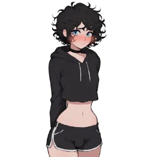 Telegram stiker 🌟 my Femboy roommate