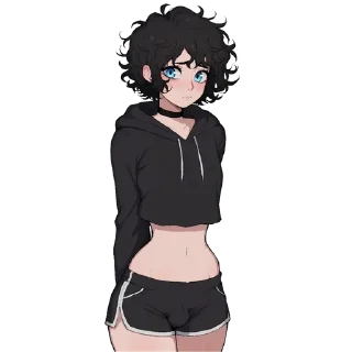 Telegram stiker 🌟 my Femboy roommate