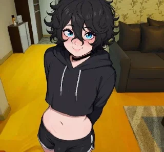 Telegram stiker 🌟 my Femboy roommate