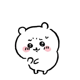 Telegram sticker 💬 먼작귀~먼가작고귀여운녀석~(치이카와) By @KakaoEmoticon