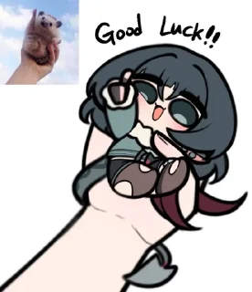 Telegram sticker 🐁 @cryempire - Мышка-жена