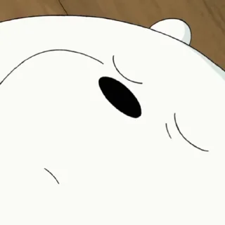 Video sticker ⭐ Polar (We Bare Bears) ⬩❀⬩ @monochromeabril