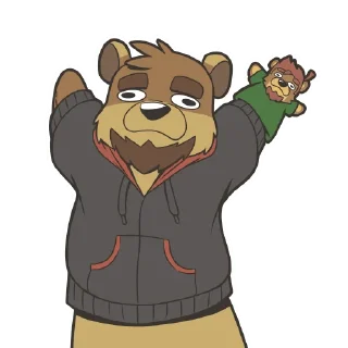 Video sticker 🙃 Burr and Friends