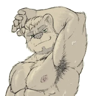 Telegram sticker 💦 Burr and Friends