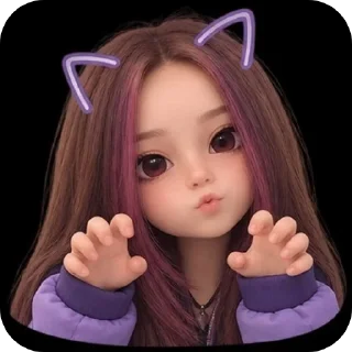 Sticker ✋ Я улюблена