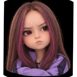 Video sticker 💇 Я улюблена