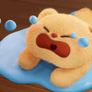 Video sticker ⭐ 黄油小熊 @Stickers_AChansp