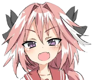 Telegram sticker 😁 @Sticker4boyz - Astolfo