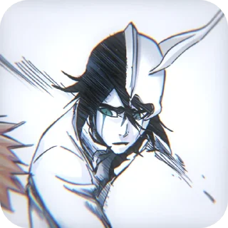 Telegram stiker 🐦 ulquiorra by bleachtemki @TgEmodziBot