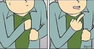 Telegram sticker 🖕 KAIs kang pack