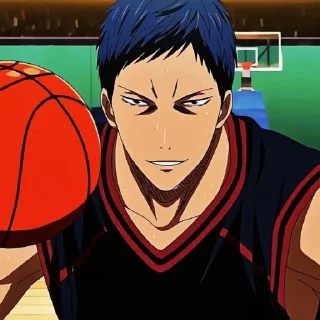 Telegram sticker ❄️ Aomine Daiki @anime_stickers_alone