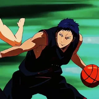 Telegram sticker ❄️ Aomine Daiki @anime_stickers_alone