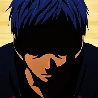 Telegram sticker ❄️ Aomine Daiki @anime_stickers_alone