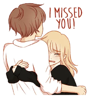 Telegram sticker ⭐ Lovey Dovey @AnimeLibrary_Stickers