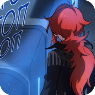 Telegram sticker 🔥 Дилюк от @grenkaa1 :: @fStikBot