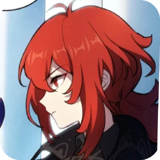 Telegram sticker 🔥 Дилюк от @grenkaa1 :: @fStikBot