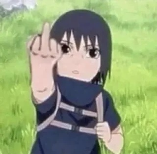 Video sticker 😊 Itachi